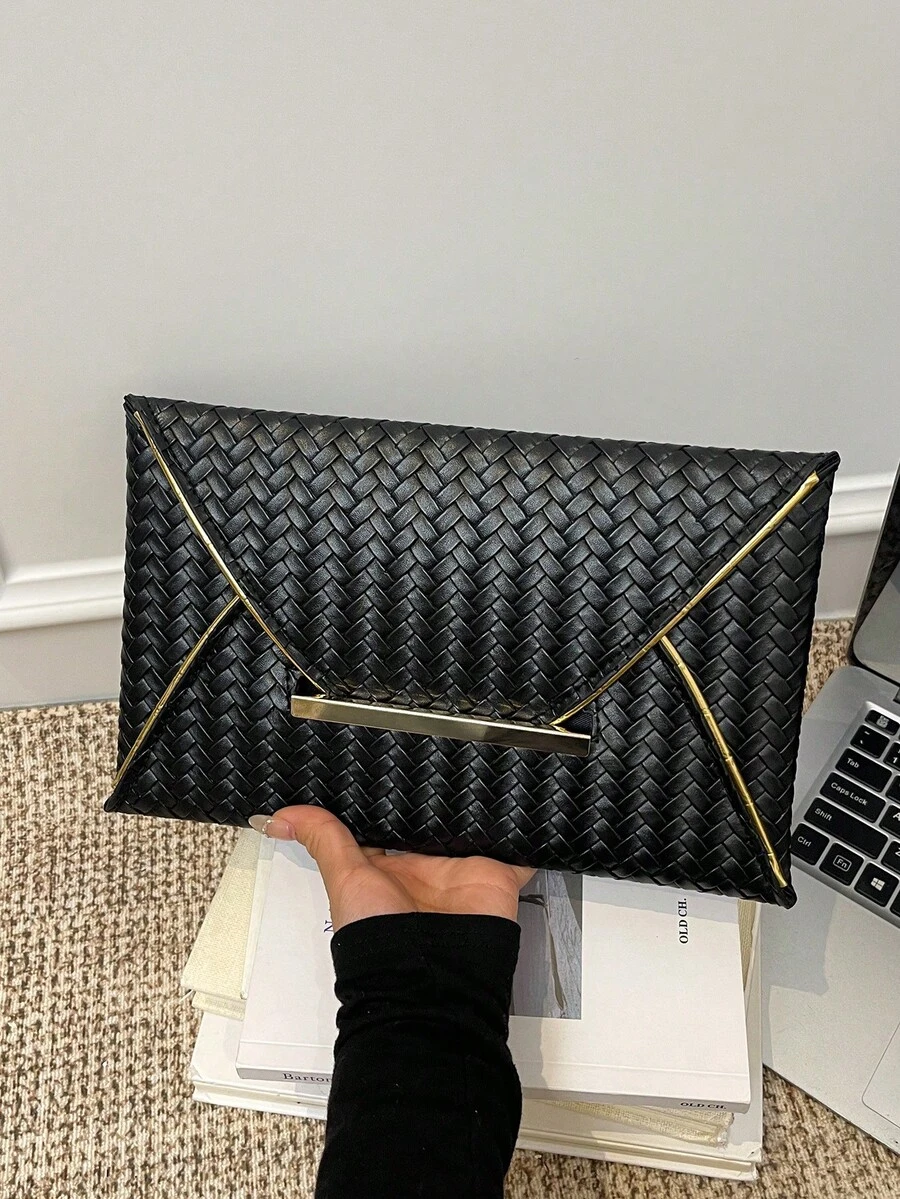 New Luxury Niche Versatile Shoulder Clutch Bag - Black - View 1