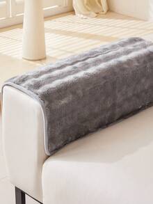 1件秋冬保暖加厚沙发垫套，现代简约防滑绒面沙发座垫保护套，防尘可水洗沙发套，浅灰色清新时尚，柔软不褪色，宠物友好，适用于L型沙发和1/2/3/4座沙发 - 淺灰色 - 查看 9