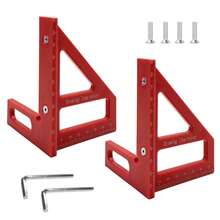 45°角尺，多功能角度测量三角尺，适用于木工和DIY项目，家居装修工具及设备，木工工具，测量三角尺，木雕工具，多功能工具箱