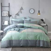 Tan Gingham Grid Duvet Cover Queen 3 Pieces Beige Plaid Duvet Cover 100% Washed Cotton Boho Plaid Comforter Cover With 2 Pillowcases Farmhouse Checkered Gingham Bedding Set Queen,  & Retro Style - A7#藍綠拼布 - 查看 1