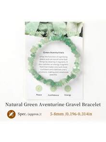 1 pièce Bracelet de pierres naturelles de 5-8 mm (taille jeunesse), améliore la spiritualité et la sagesse, bijoux de pierres de guérison (hématite, améthyste, quartz rose et plus), bijoux mode faits main (convient aux filles et aux garçons)