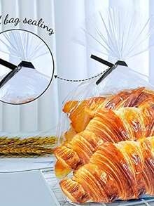 400 Pcs Twist Ties For Bags 5" Cable Ties Bag Twist Ties For Cord Twist Bread Ties Reusable Black Plastic Coated Ties Heavy Duty Bread Ties Twist Wire Ties For Household And Office Use - Black - View 4