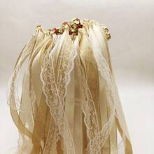 1pc Ribbon Wands / Decorative Streamers - For Wedding Lawn Decorations & Party Atmosphere Enhancement - Multicolor - View 5