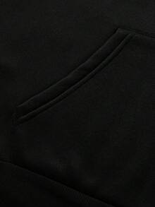 Hoodie Spider Sweater Printed Hoodie Men,Printed On The Back Of The Large Board,Single-Layer Fleece, Casual And Comfortable Velvet Street Wind Long-Sleeved Hooded Sweater, Autumn And Winter Sports Top Hoodies. - màu đen - Xem 3