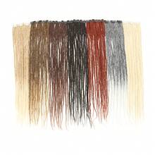 Dreadlock Clip In Hair Extension For Women Box Braid And Dreadlock 2 Style In 1 Synthetic Dreadlock Clip In 24 Inch 3 Clip 12 Strands - Multicolor - View 5