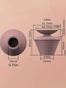 通用橡胶浴缸排水塞，水槽塞，浴缸排水塞，硅胶浴缸排水塞，适用于厨房、浴室、洗衣房、水槽、浴缸、洗脸盆 - 彩色 - 查看 5