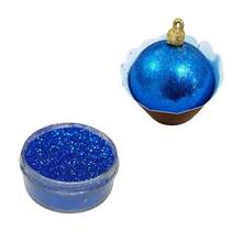 Diamantina Brillantina Glitter Comestible de 7 gramos. Ideal para Repostería o Bebidas. - Azul - Ver 1