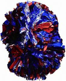 EstiloPompones De Porristas, 1 Pieza 8 Colores Pompones De Porristas De PláStico Animadores De Pompones Para La Competencia Deportiva Fiesta De Baile De Animadores Adultos NiñOsVersióN Mejorada - 1 - Ver 8