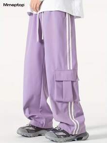 Unisex Waterproof Windproof Softshell Hiking Pants, Quick-Dry Outdoor Camping Climbing Trousers - Mauve Purple - View 1