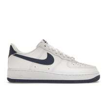 Nike Air Force 1 '07 Blanco Azul Medianoche - FJ4146-104 - Blanco - Ver 3