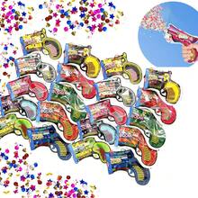 30个/包彩色纸屑礼炮，自动充气式纸屑发射器，适用于新年、婚礼、生日、节日派对庆祝活动