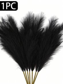 24/12/6 buc flori artificiale din iarbă de pampas în stil boem, pene artificiale 3D pentru umplerea vazelor, decor modern pentru casă, perfect pentru aranjamente de nuntă, 1/3/18 buc, accente artistice naturale pentru spații interioare și exterioare, plastic, nu necesită alimentare, potrivit pentru mai multe tipuri de camere, afișare pe masă, Crăciun, decorațiuni de Crăciun, decorațiuni de Crăciun pentru casă - Multicolor - Vizualizare 15