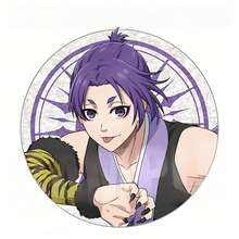 1pc Blue Prison Peripheral Baji Brooch Anime Cartoon Jie Shiyi Nagi Makoto Shilang Chikiri Leopard Baji Fan Badge Valentine's Day Gift Decoration Couple Jewelry Gift Suitable For Daily Wear Or As A Gift Suitable For Sister And Mother, Anniversary, Christmas, Thanksgiving, Valentine's Day, Birthday, Mother's Day Gift For Her - Multicolor - View 2