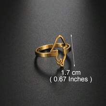 1 قطعة خاتم جزر الكناري الإسبانية / لا بالما / لا جومرا / تينيريفي / فويرتيفنتورا / جران كناري / لانزاروتي / مايوركا من الفولاذ المقاوم للصدأ