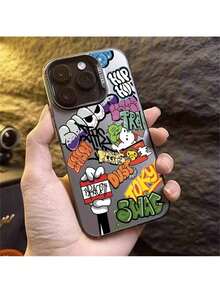 Estuche para  16 15 14 13 12 Pro Max - Capa Protectora IMD - Multicolor - Ver 1