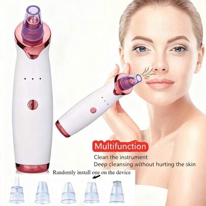 Multi-Functional Blackhead Remover, Pimple Acne Comedone Extractor Tool, Skin Pore Cleaner, Facial And Skin Care Device