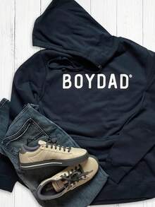 Boydad® Hoodie Navy, Boy Dad Hoodie, Boy Dad Gift, Boydad, Dad Of Boys, Dad Of Boy, Gift For Dad, Dad Shirt, Sweatshirt - 款式1 - 查看 1