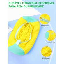 Saco de lavar sapatos para máquina de lavar roupa (cinza, 1 peça)