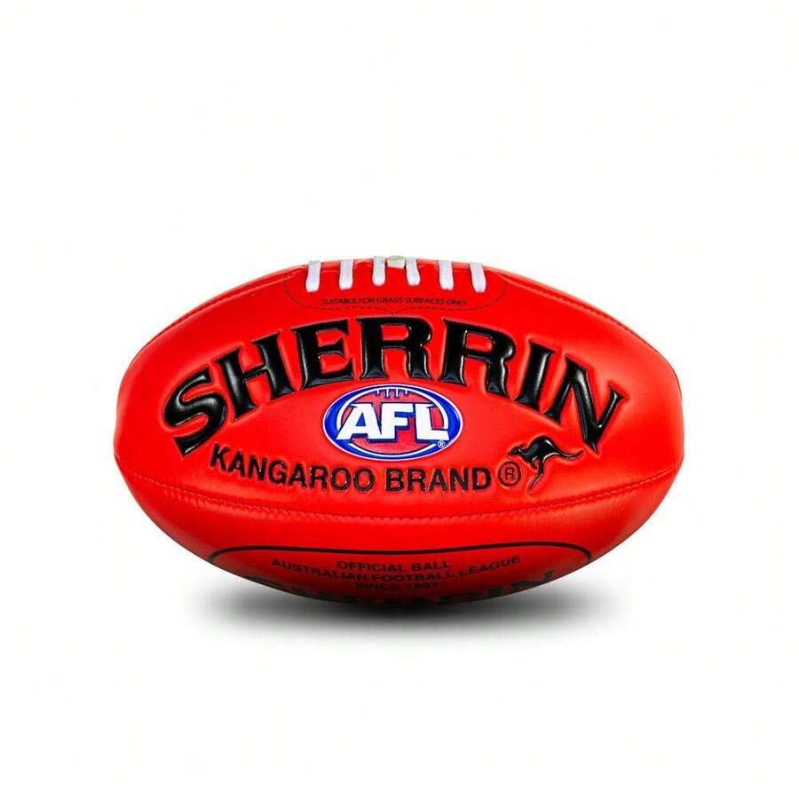 AFL Super Soft Touch Football Red Size 1 - B08BRF5V2T - View 1