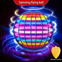 Rotating Anti-Gravity Rebound Flying Toy, USB Interface, LED Lights That Light Up When Motion Is Detected, Floating Flying Ball Toy. The Lightweight Rotating Ball Is Suitable As A Gift For Boys, Girls And Teenagers For Outdoor Activities, And It Doesn't Require Batteries. - 1 CÁI - Xem 1