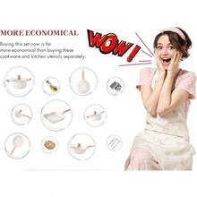 Cooking Sets - Beige Cookware+Grill Pan - View 8