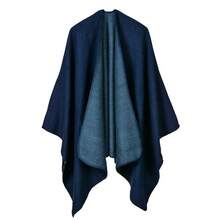 Women Scarves - Double-sided Gray-pink - View 3