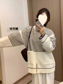 Women Sweater Bodysuits - White - View 2