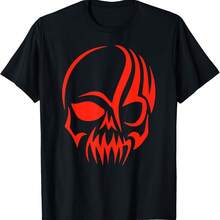 VRCK Skull Print T-Shirt - Gris - View 5