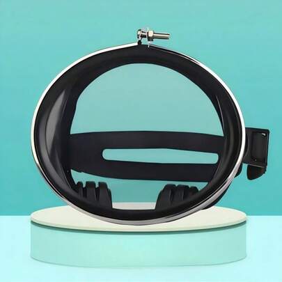 Large Frame High Definition Waterproof Glass Stainless Steel Diving Mask, Fisherman Mask, Swimming Goggles, Snorkeling Equipment