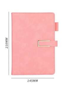 Customized Vintage A5 Leather Bound Notebook With Bookmark - Classic PU Leather Notebook For Business Meetings, College Students, Planner School Supplies - Multicolor - View 31