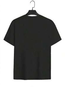 Men's Women Fashion Print Casual T-Shirt FTD Apparel Men's Stance T Shirt Boyfriend Gift Casual Summer T-Shirt, Comfortable Outdoor Casual Wear Loose Fit, Suitable For Daily Gatherings Breathable Cotton Crew Neck T-Shirt, Designed For Outdoor Life, Journeys, Hiking Trails, And Everyday Relaxed Style  Graphic Tee Men Men Clothes - Đen 3 - Xem 2