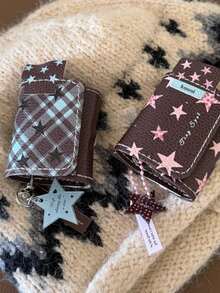 Niche棕色星形保护套，适用于Pro 1/2/3/4代蓝牙耳机 - 淺藍色 - 查看 4