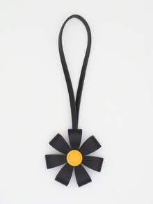 Leather Floral Series 1pc Daisy & Sunflower Leather Phone Charm Can Be Used As Bag Charm Fresh & Elegant With Ring Holder And Phone Ring Spring Gift Party - Multicolor - View 6