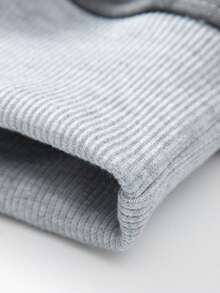 Camouflage Embroidered Hooded Sweatshirt, Men's Hoodie, Autumn/Winter - Grey - View 7