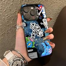 Funda de teléfono Piel Krav Maga Nsqk para 17,16,15,14,13,12,11,Pro,Max,Plus, anti-caída, negro mate, parachoques duro - Z5 - Ver 8