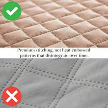 Full/Queen Quilt Bedding Set, Microfiber Quilts Queen Size, Coverlet, Stain & Pet Hair Resistant Bedding, Full Size Bedspread With 2 Pillow Shams, Bone, 2025 - 05 - 腮紅 - 查看 5