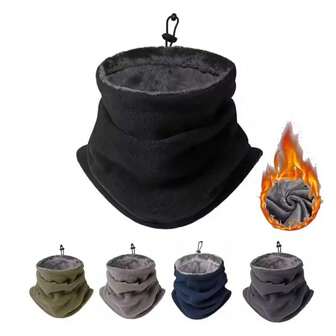 Vinter Varm Skidmask Herr Bandana Fleece Halsvärmare Gaiter Vindtät Halsduk Camping Vandring Balaklava Fiske Cykling Ansiktsmask