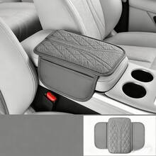 Premium Car Armrest Cushion - Universal Anti-Slip Center Console Arm Rest Pad With Multi-Purpose Storage Pouch, Height-Enhancing Auto Armrest Cushion For Cars, SUVs, Trucks, Sedans & Minivans | Best Gifts For Women, Moms, Besties, Friends & Colleagues - Perfect For Birthdays, Christmas, Valentine's Day, Mother's Day, Graduation, Thanksgiving, Halloween & All Occasions