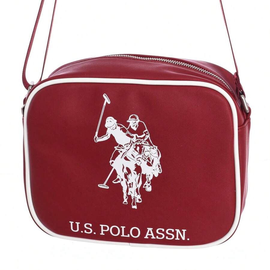U.S. Polo Assn. BEUM66022MVP Damen-Umhängetasche Damenhandtaschen Handtaschen für Damen Geldbörsen für Damen - Kastanienbraun - Übersicht 1