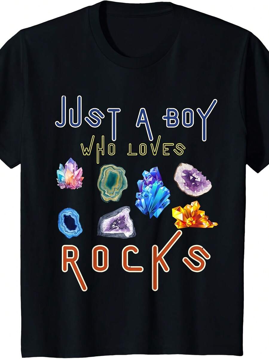 Rock Lover Collector Funny Geologist Crystal Geodes Lover T-Shirt - Style 10 - View 1