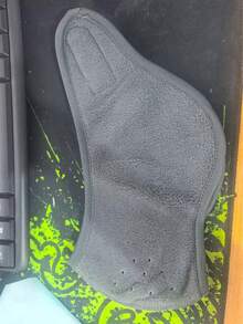 1pc Winter Fleece Warm Mask & Ear Cover Outdoor Motorcycle Cold & Windproof Face Shield