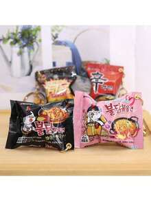 Creative Simulated Packaged Turkey Flavor Ramen Noodle Keychain Pendant, Bag Charm - Multicolor - View 15