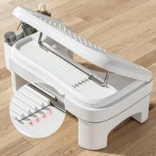 1PC Multi-Functional Footstool & Bag Holder: Standard Model Footstool / Bag Holder Footstool / Adjustable Model Footstool. It's Easy To Clean With A Non-Slip Design, Suitable For Home, Office, Entryway Shoe Changing And Bathroom Use.