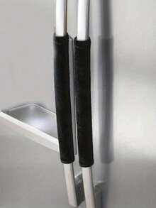 2 Pcs Double-Door Refrigerator Oven Handle Gloves, Oven Microwave Handle Gloves, Non-Slip Anti-Oil Warm Refrigerator Door Handle Gloves, Refrigerator Oven Handle Velvet Protective Cover, Handle Gloves,Kitchen,Kitchen Items,Food,Cooking,Camping,Vacation,Beach,Room Decor,Organizer,Party,Travel. - 彩色 - 查看 5