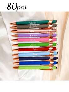 150PCS 110pcs/50pcs/6pcs/1 pieza Bolígrafo Multifuncional Personalizable, Bolígrafo Compatible con Pantalla Táctil para Teléfono y Computadora, Adecuado para Recuerdos de Boda, Trabajo Diario, Estudio, Regalos para Familia, Estudiantes, Maestros, Padres y Colegas - Multicolor - Ver 31