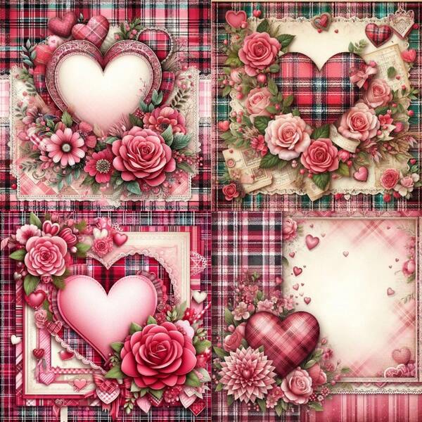 Scrapbook DIY Photo Album Scrapbooking Craft Paper Cards Making Single-Sided Patterned Paper