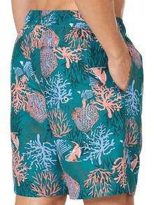 Essentials - Bañador de Secado rápido para Hombre - Naranja coral - Ver 7