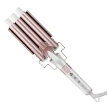 Hatteker Professional Iron Hair Curler Wave Curler LED Display Female Hair Straightener Hair Curler Tools Hairdressing Iron - EU C Type Plug(220-240V) - View 1