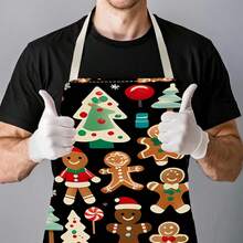 Hot Selling Linen Holiday Cooking Apron, Women's Apron, Funny Apron, Women's Novelty Apron, Men's Apron, Christmas Apron For Women, Novelty Apron, Women's Apron, Women's Christmas Apron, Teacher Apron, Holiday Cooking, Women's Apron, Funny Apron, Women's Novelty Apron, Men's Apron, Christmas Apron For Women, Novelty Apron, Women's Apron, Women's Christmas Apron, Teacher Apron Linen Apron - Multicolor - View 2