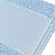 Kit 12 Toalhas de Lavabo Arteira Ponto Russo Para Bordado 100% Algodão 30x50